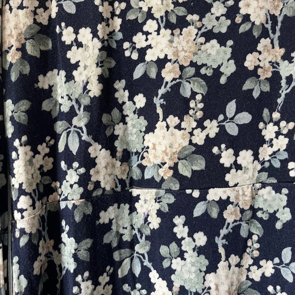 LES RÊVERIES Floral-print Cotton-jersey Midi Dress - Picture 6 of 7